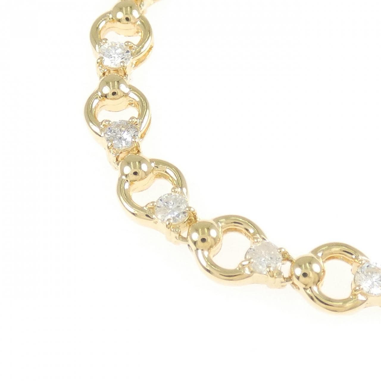 K18YG ダイヤモンド ネックレス 4.13CT