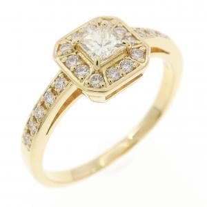 K18YG ダイヤモンド リング 0.17CT