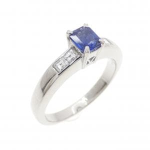 PT900 サファイヤ リング 0.49CT