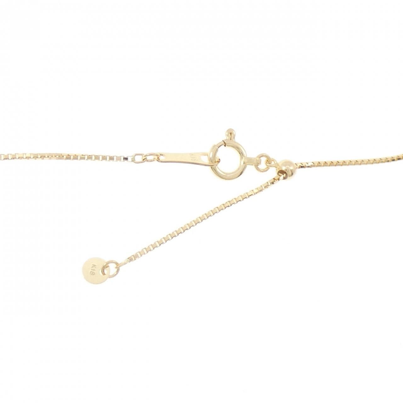 K18YG ダイヤモンド ネックレス 0.50CT