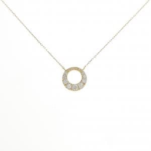 K18YG ダイヤモンド ネックレス 0.20CT