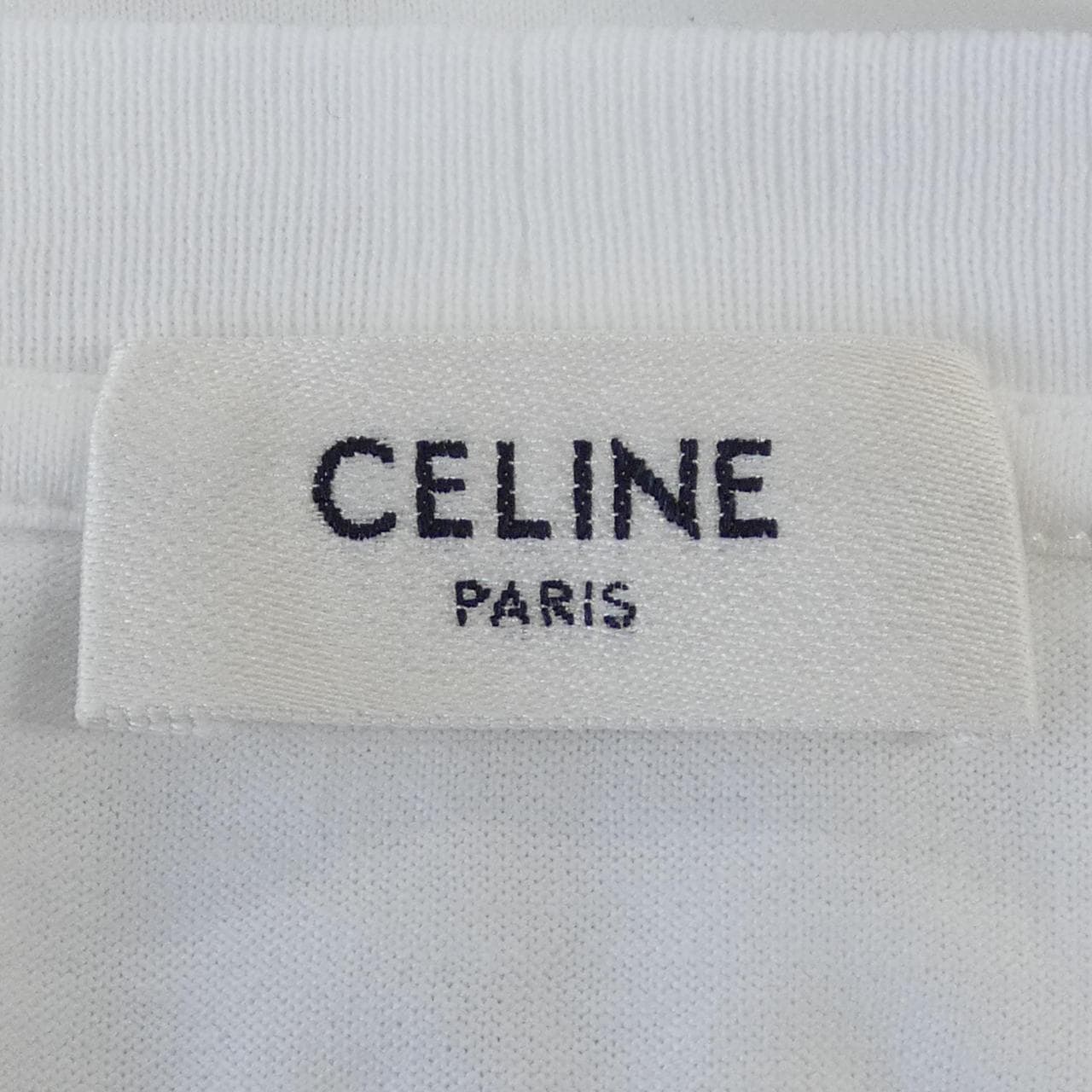 セリーヌ CELINE CELINEプリント クロップドTシャツ 2X761671Q Tシャツ