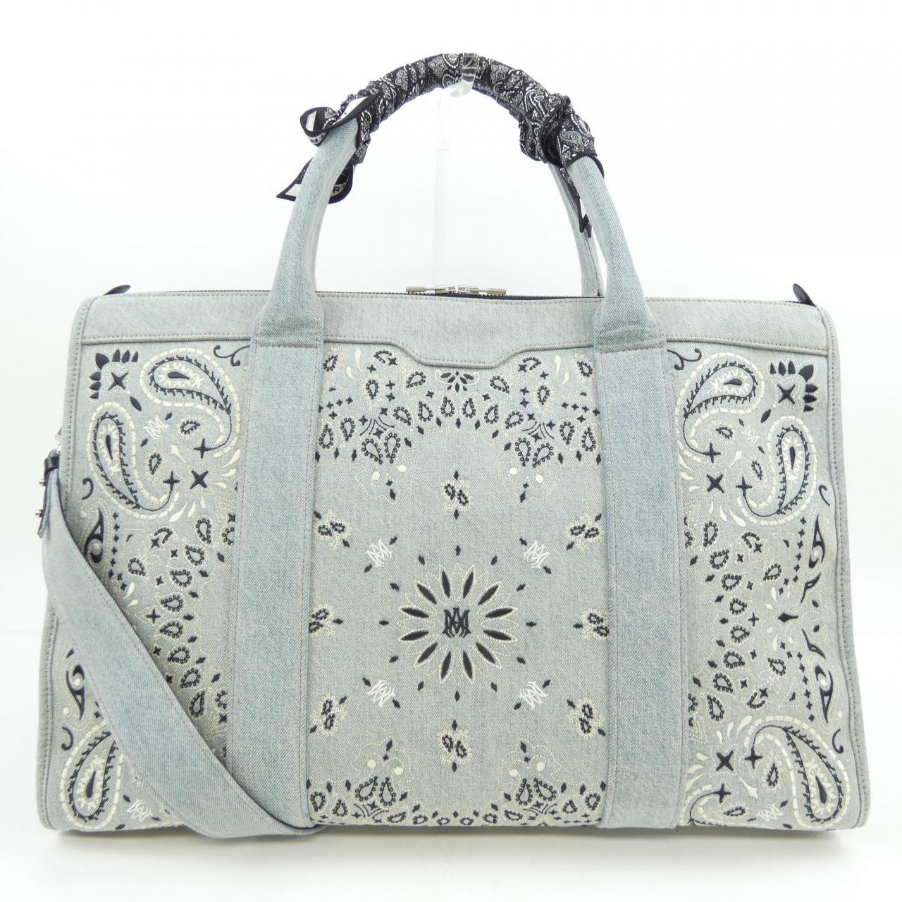 アミリ AMIRI バンダナデニムウィークエンダー BAG