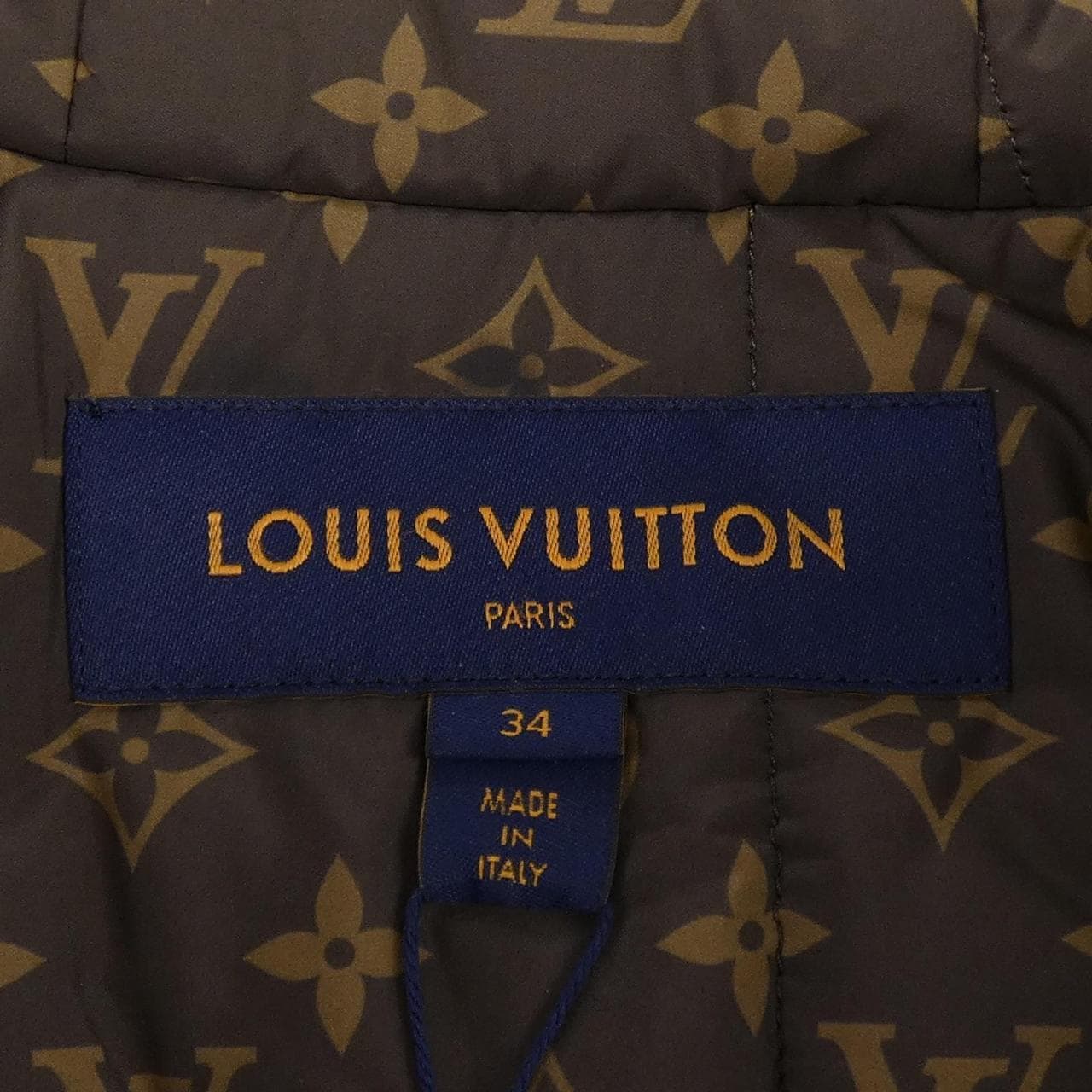 LOUIS VUITTON Vuitton Short Pillow Puffer Wrap Coat FNOW29E54