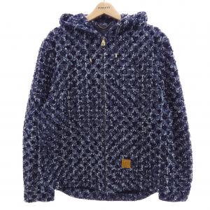 ルイヴィトン LOUIS VUITTON フロックドモノグラムデニムフーディ HTA23WURL ジャケット