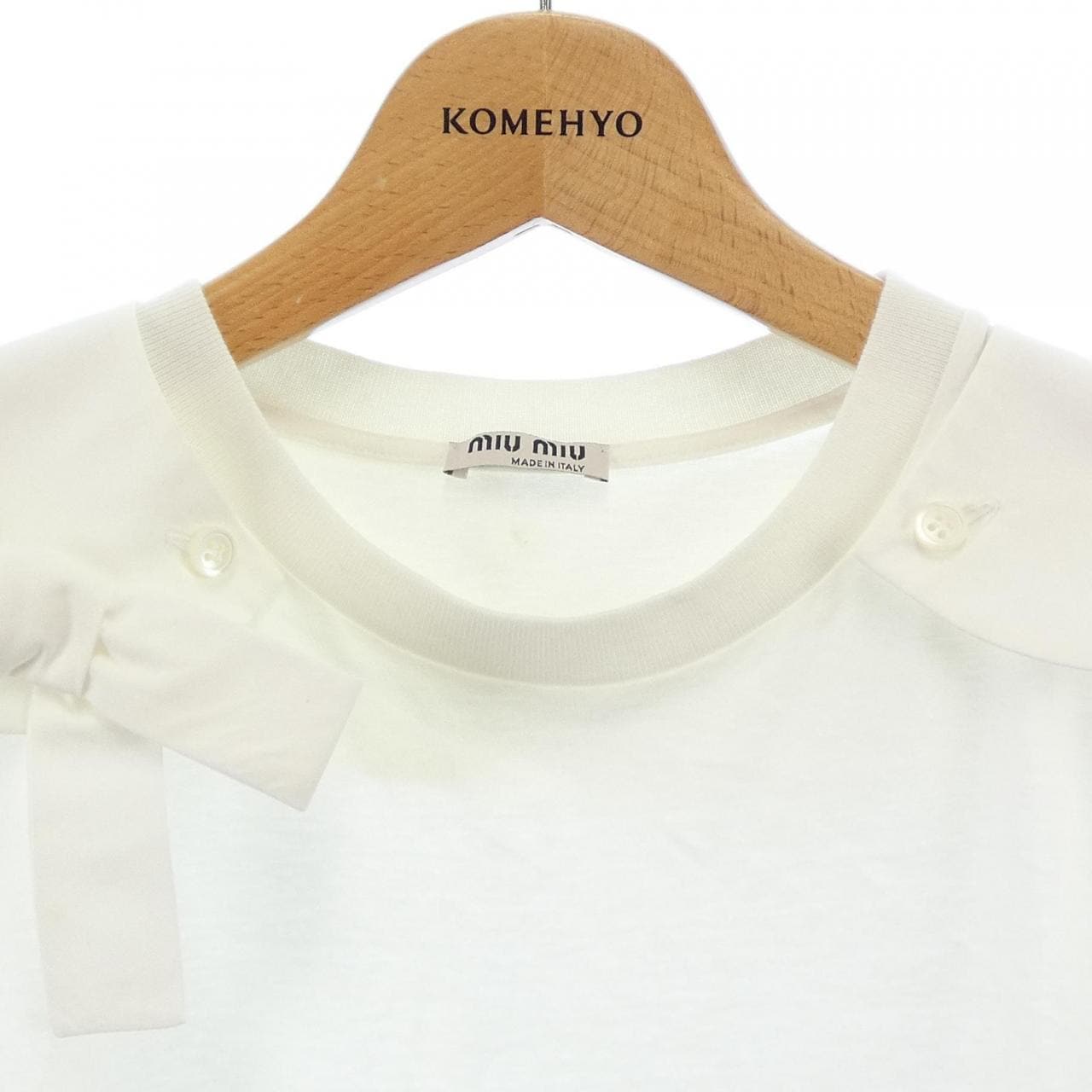 ミュウミュウ MIU MIU MJN028 1RJ8 Tシャツ