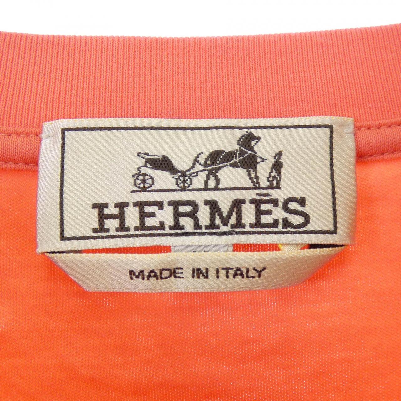 エルメス HERMES アッシュヴァル 667805HZ Tシャツ