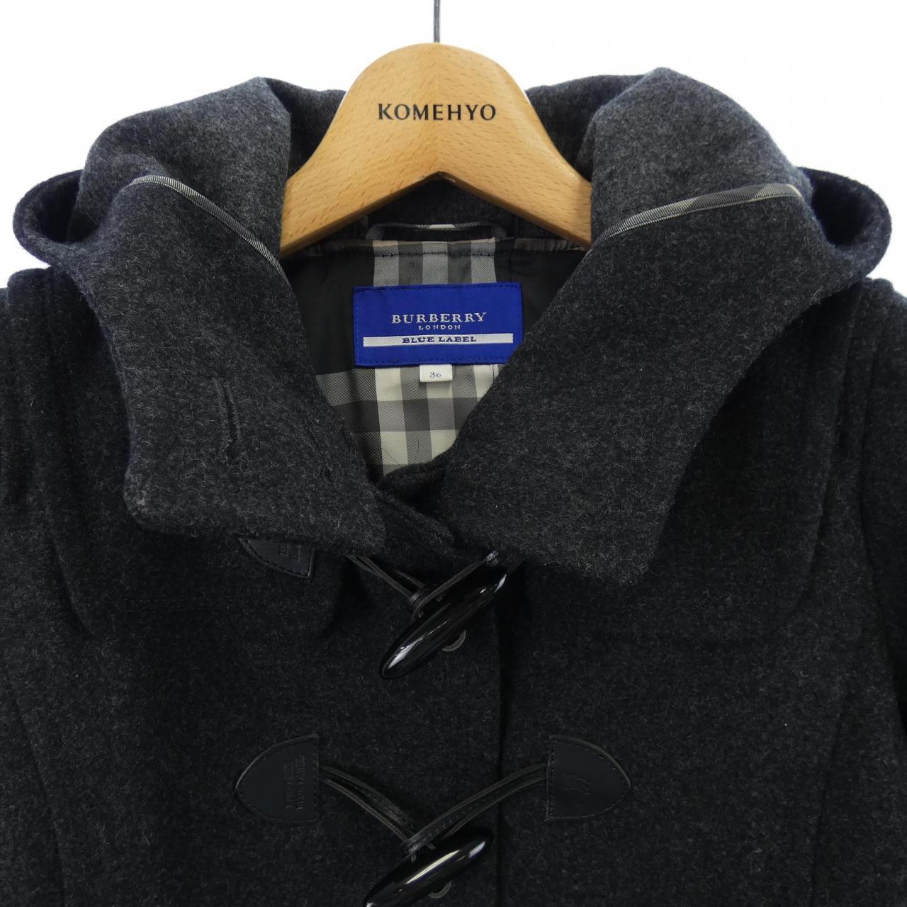 バーバリーブルーレーベル BURBERRY BLUE LABEL ダッフルコート