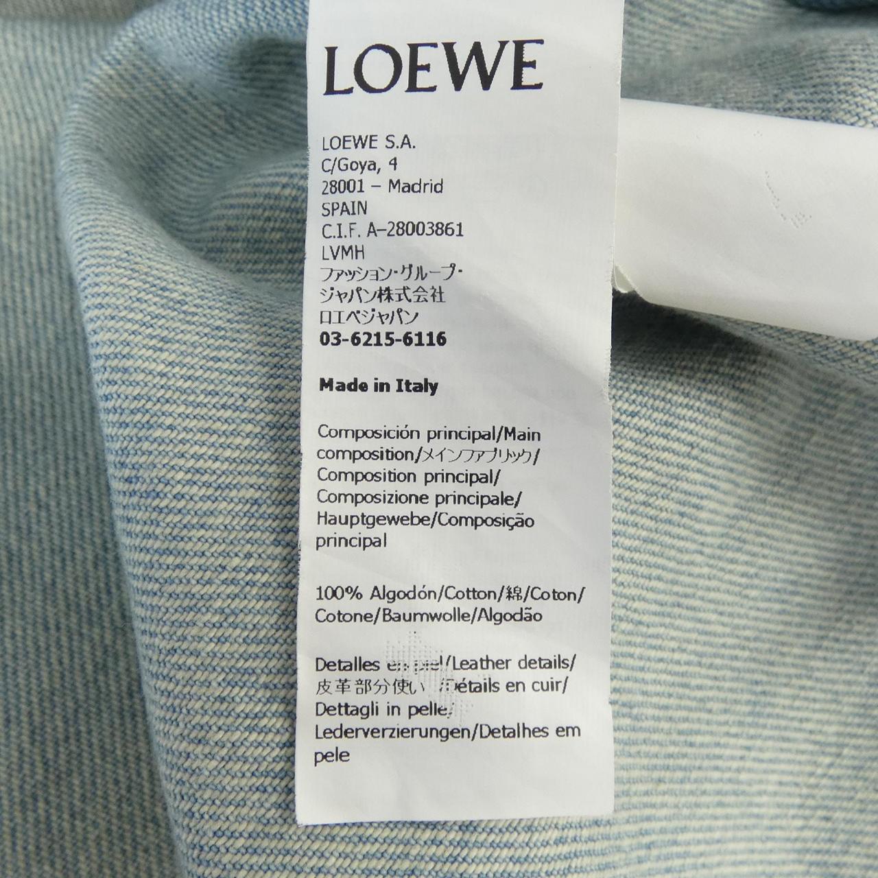 ロエベ LOEWE S359Y50X06 デニムジャケット