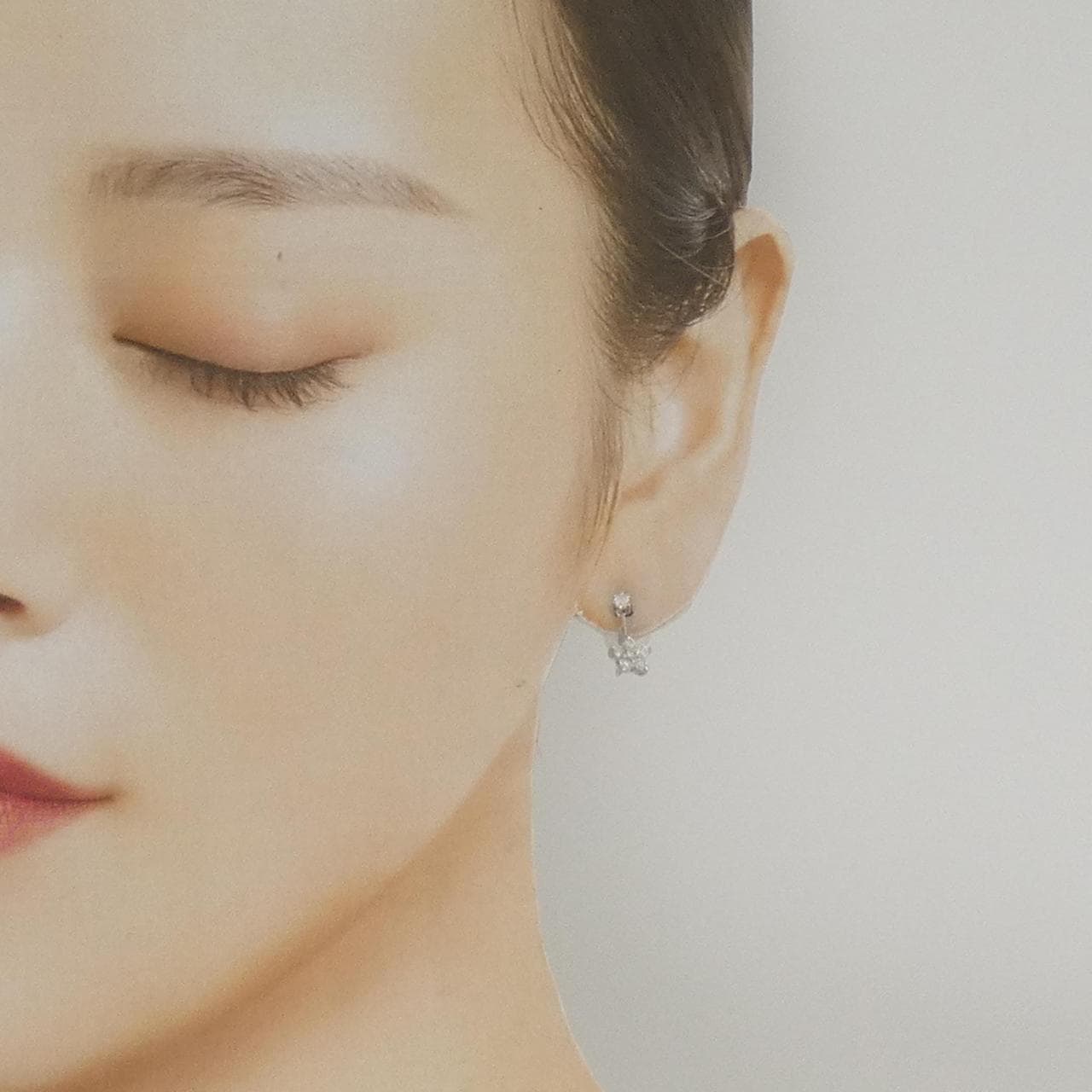 ポンテヴェキオ ダイヤモンド イヤリング 0.48CT