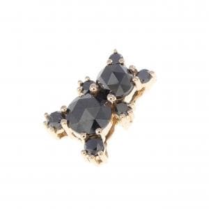 K18PG ベア ダイヤモンド ペンダント 0.67CT