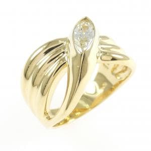 K18YG ダイヤモンド リング 0.328CT