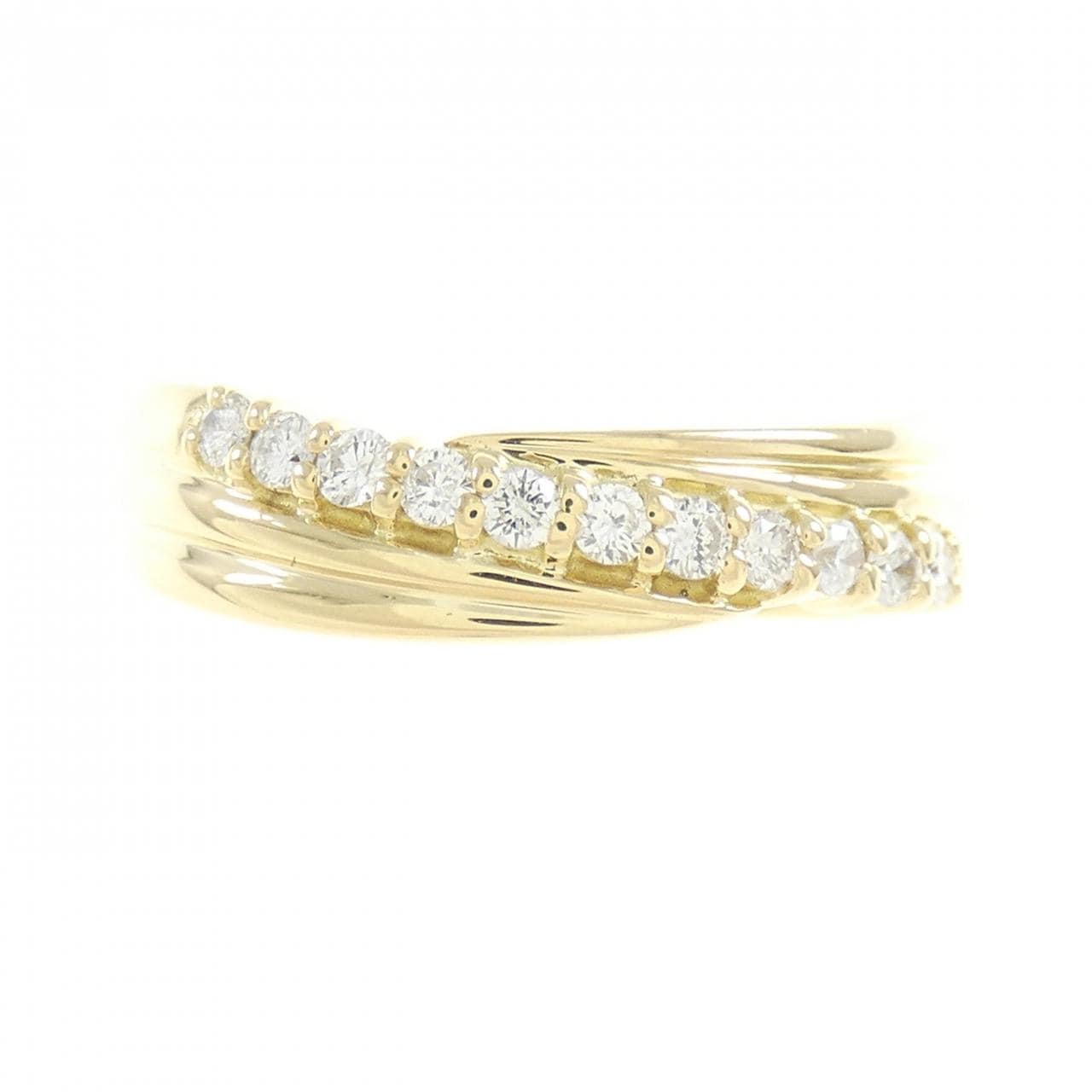 K18YG ダイヤモンド リング 0.27CT