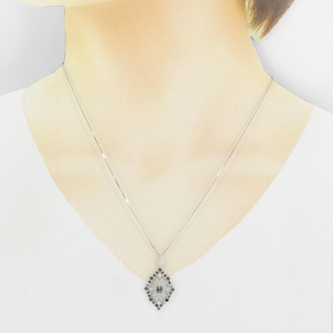 K14WG/K18WG ダイヤモンド ネックレス 0.28CT