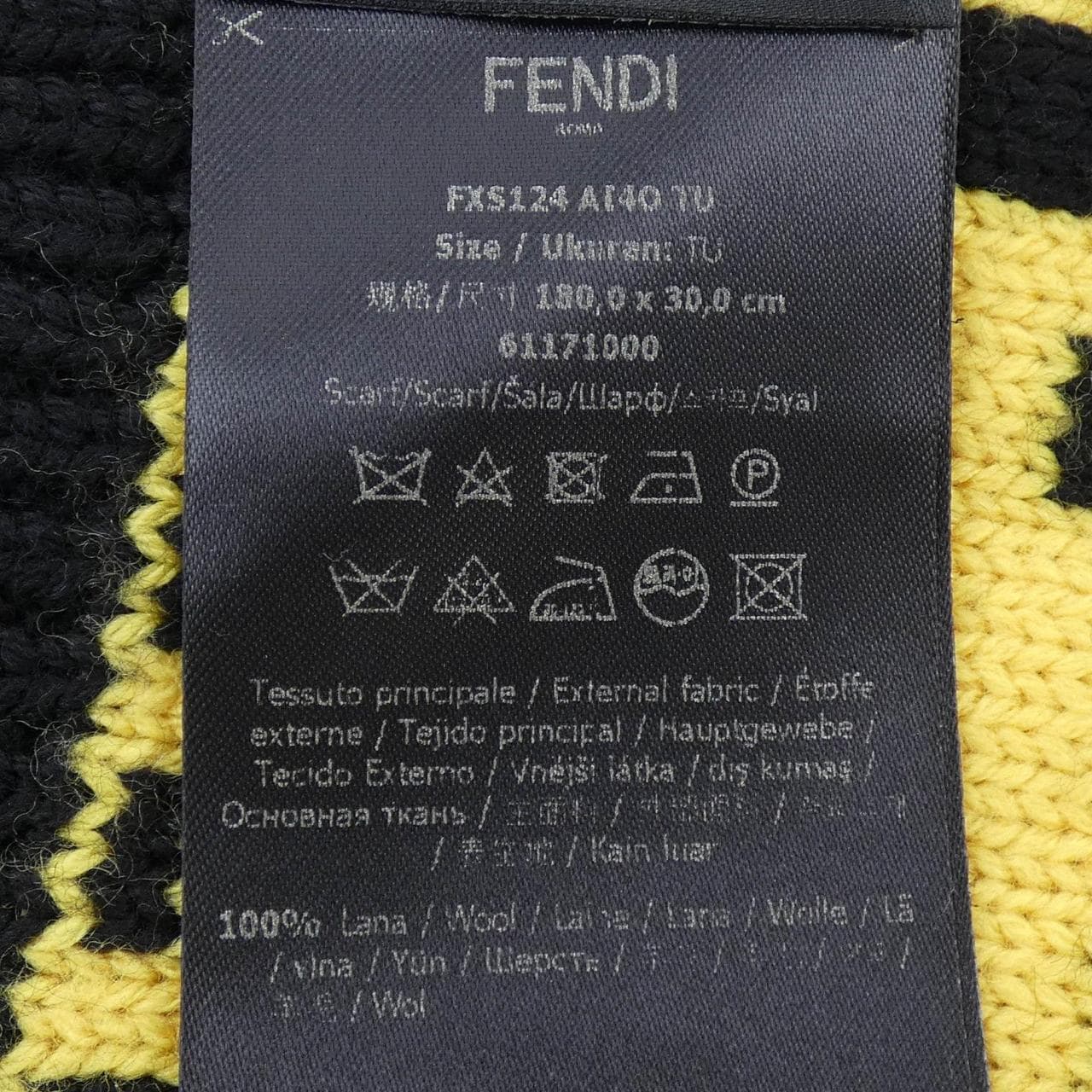 フェンディ FENDI FXS124 AI4O MUFFLER
