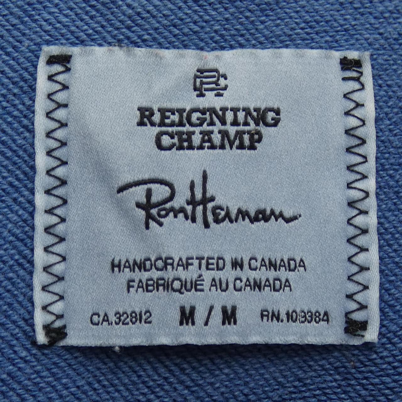 レイニングチャンプ REIGNING CHAMP RON HERMAN パーカー