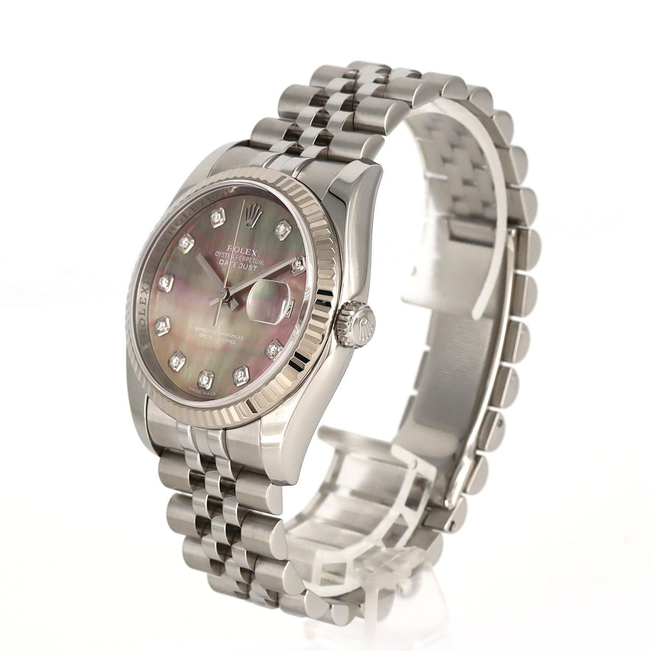 ロレックス デイトジャスト 116234NG SSxWG 自動巻 V番