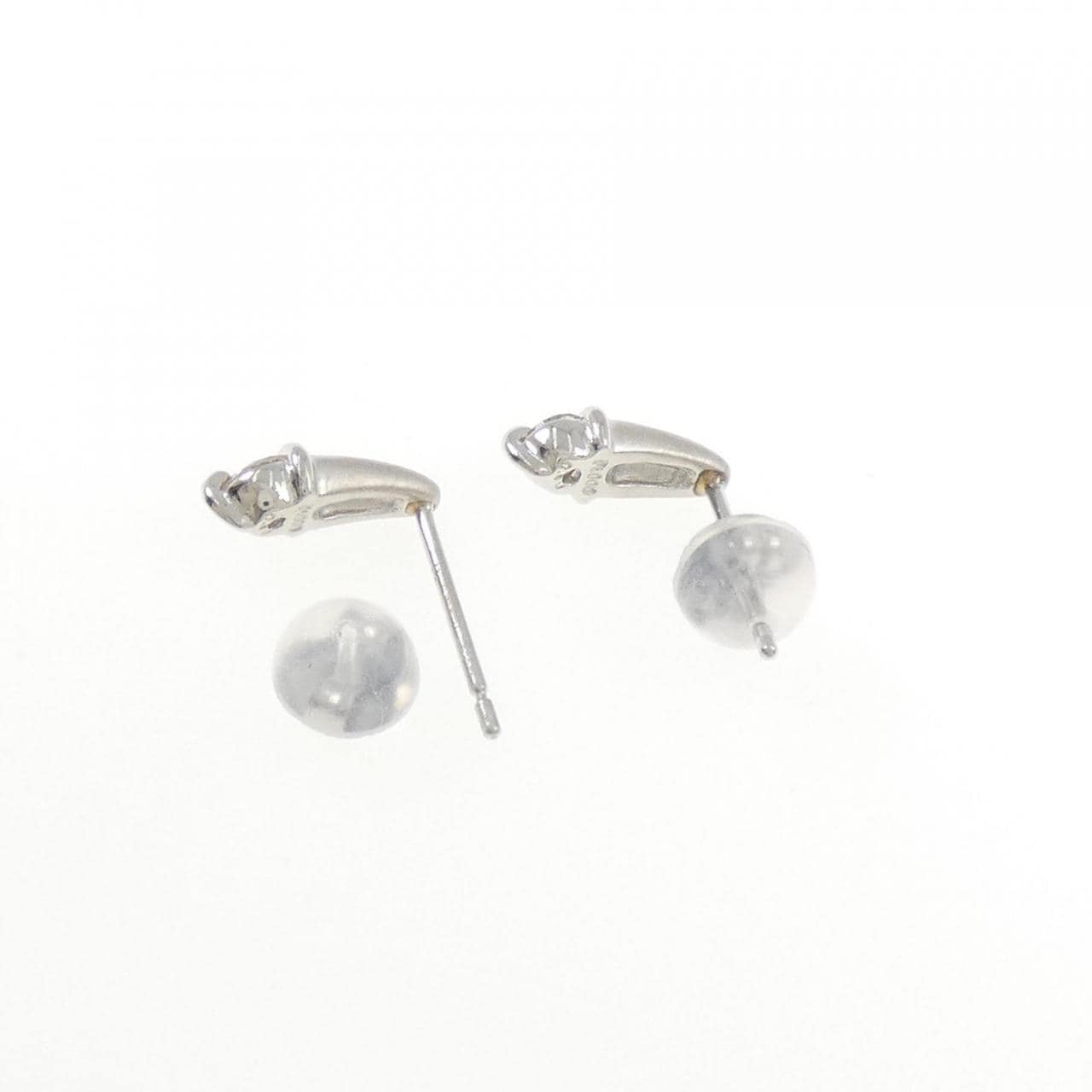 PT900 ダイヤモンド ピアス 0.20CT