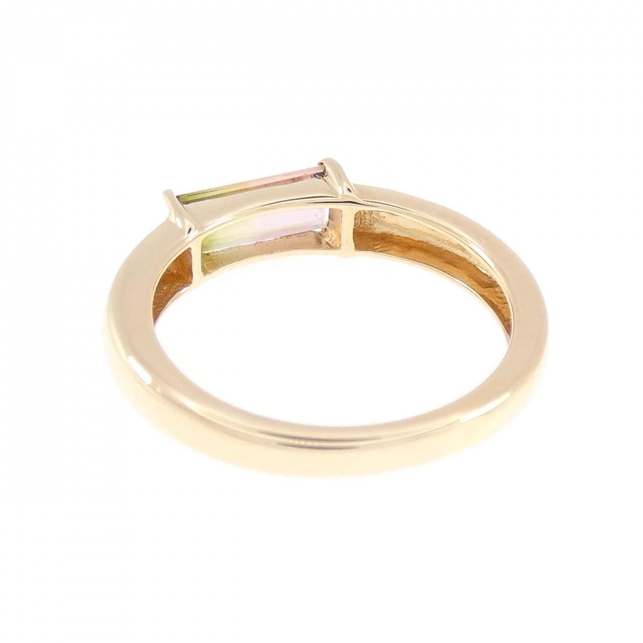 【新品】K18YG トルマリン リング 0.57CT