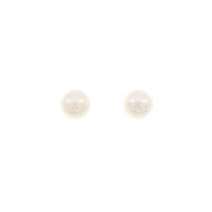 K18YG アコヤパール ピアス 6.9mm