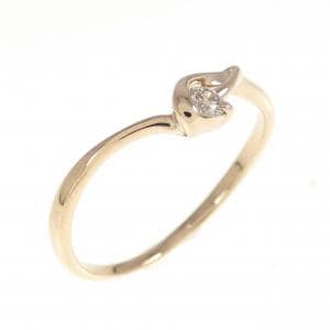 K18PG ダイヤモンド リング 0.06CT