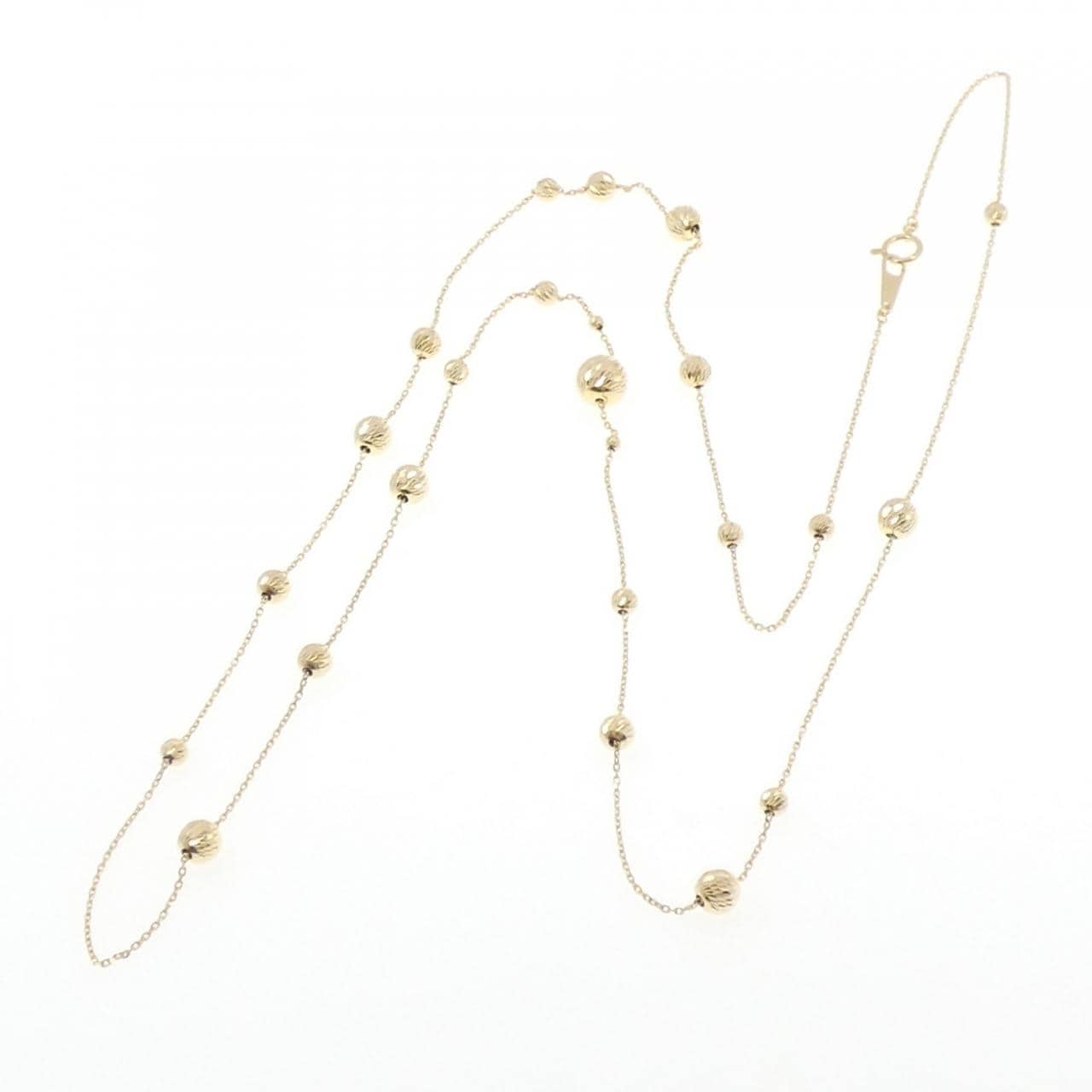 K18YG necklace