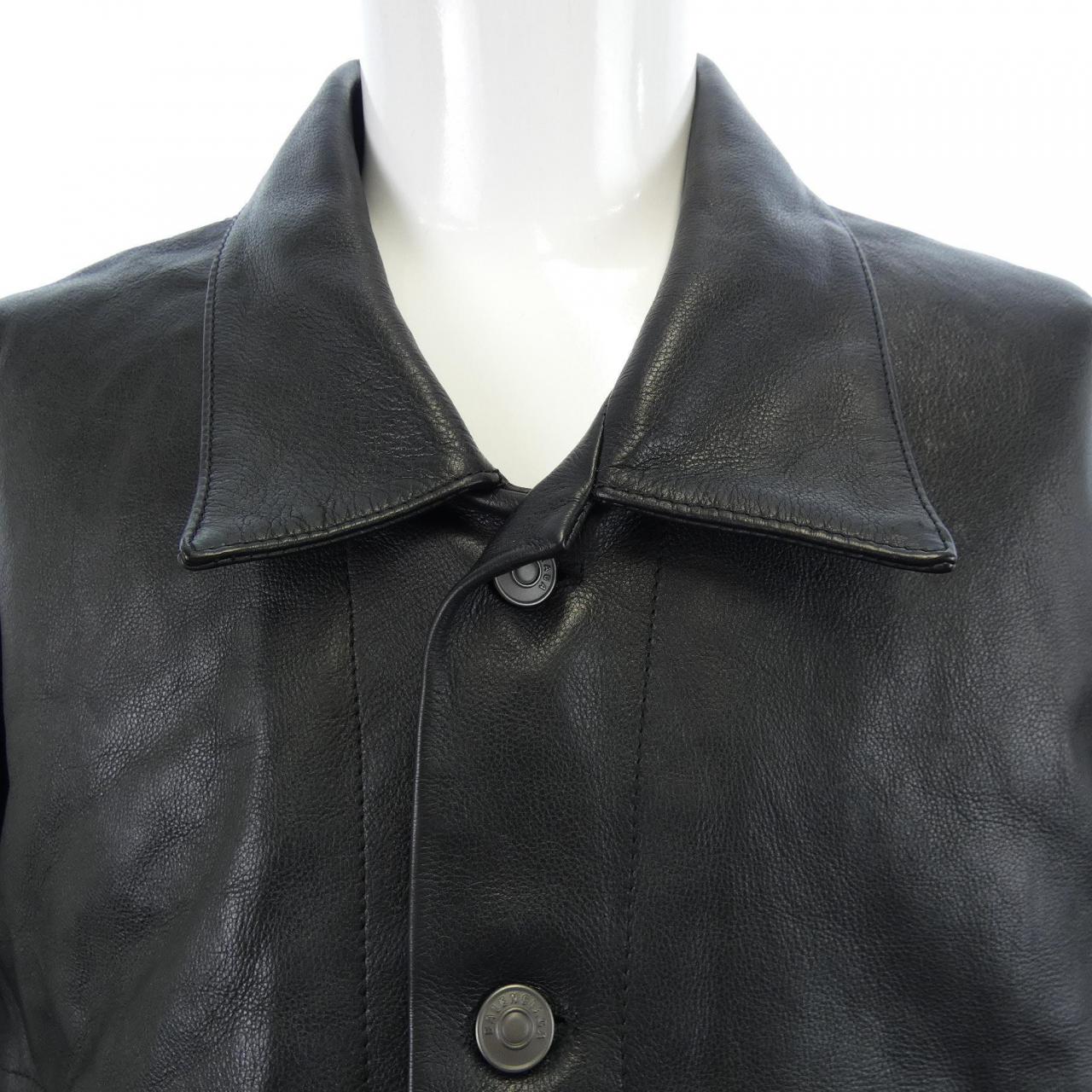 バレンシアガ BALENCIAGA 697776 TMS03 レザージャケット