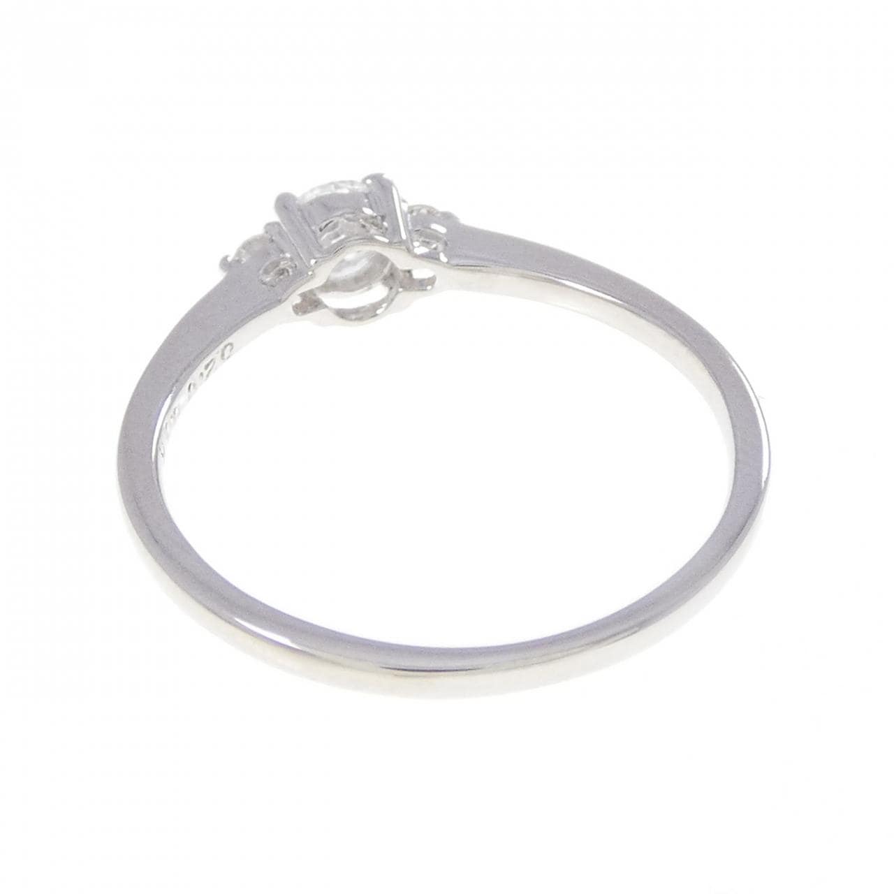 K18WG ダイヤモンド リング 0.210CT E VS2 VG