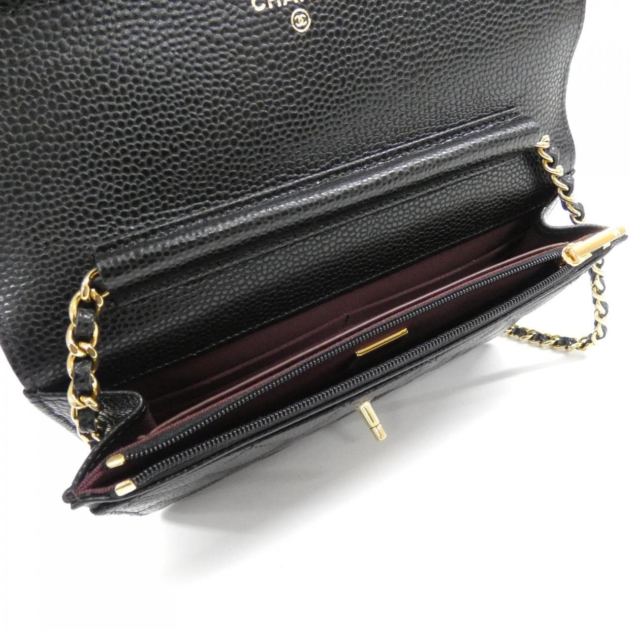 【未使用品】シャネル AP4241 チェーンウォレット