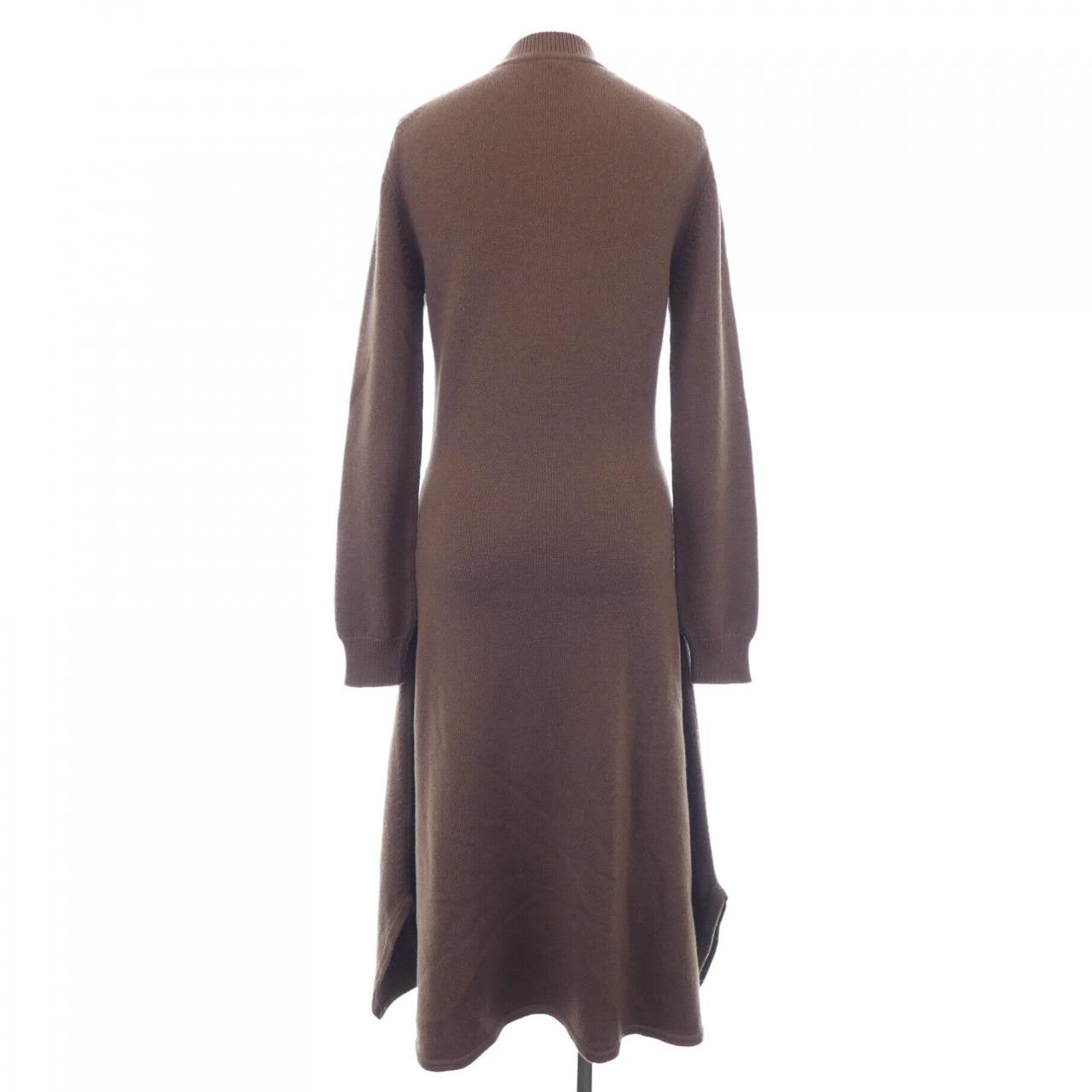 エルメス HERMES ロングスリーブ ドレス 3H2500D1 ワンピース