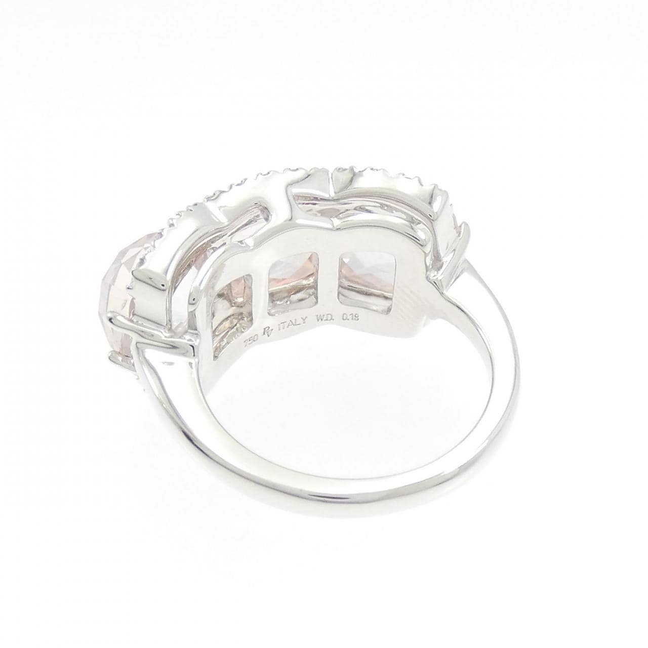 ポンテヴェキオ ローズクオーツ リング