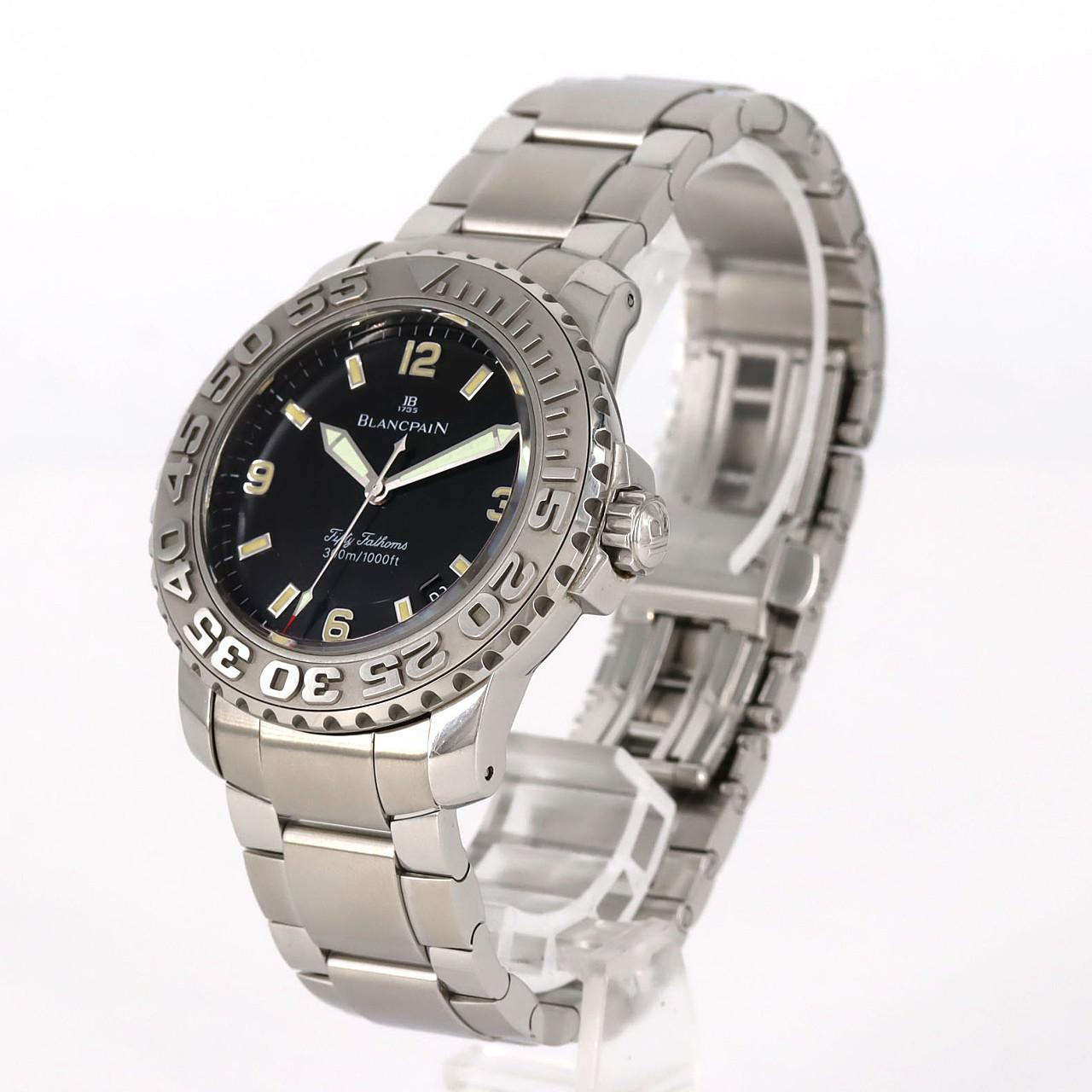 【ノーメンテナンス還元価格】ブランパン トリロジーフィフティファゾムス 2200-1130-71 SS 自動巻