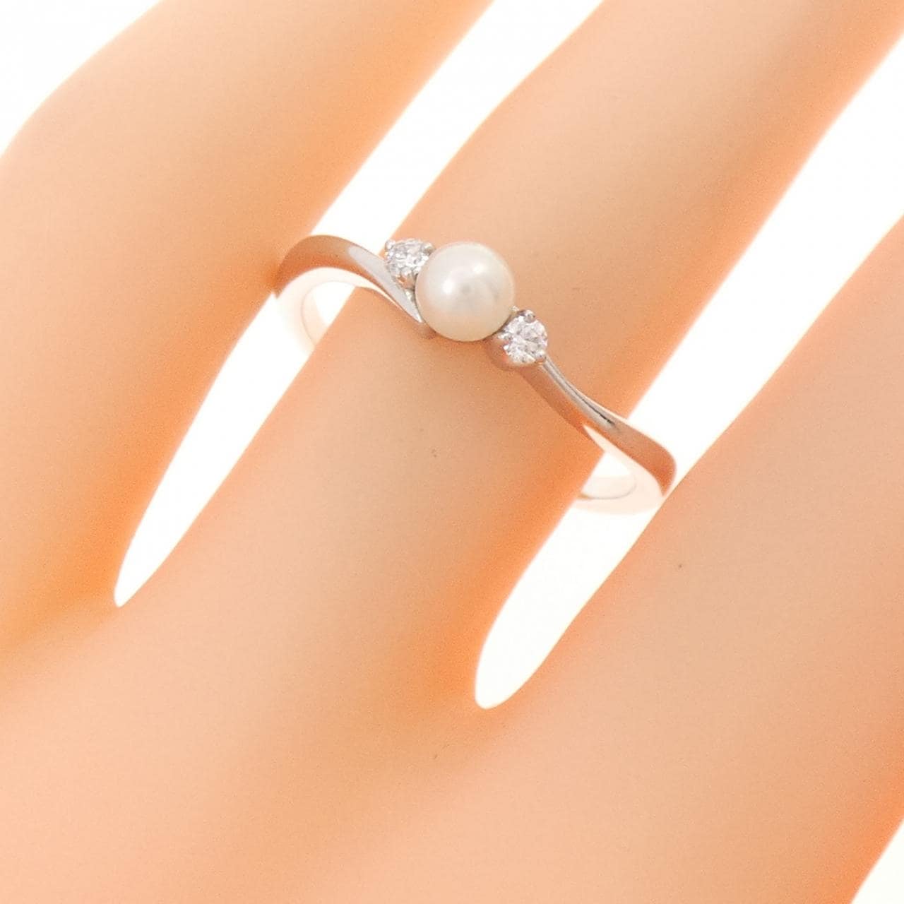 ミキモト アコヤパール リング 4mm