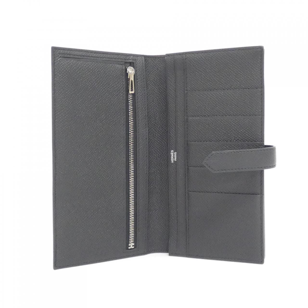 HERMES Bearn Soufflé 039785CK Wallet