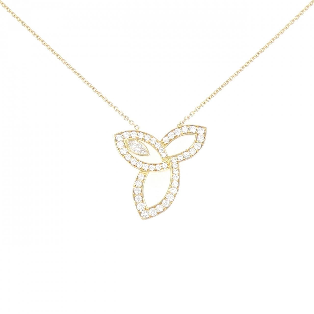 HARRY WINSTON Lily cluster necklace