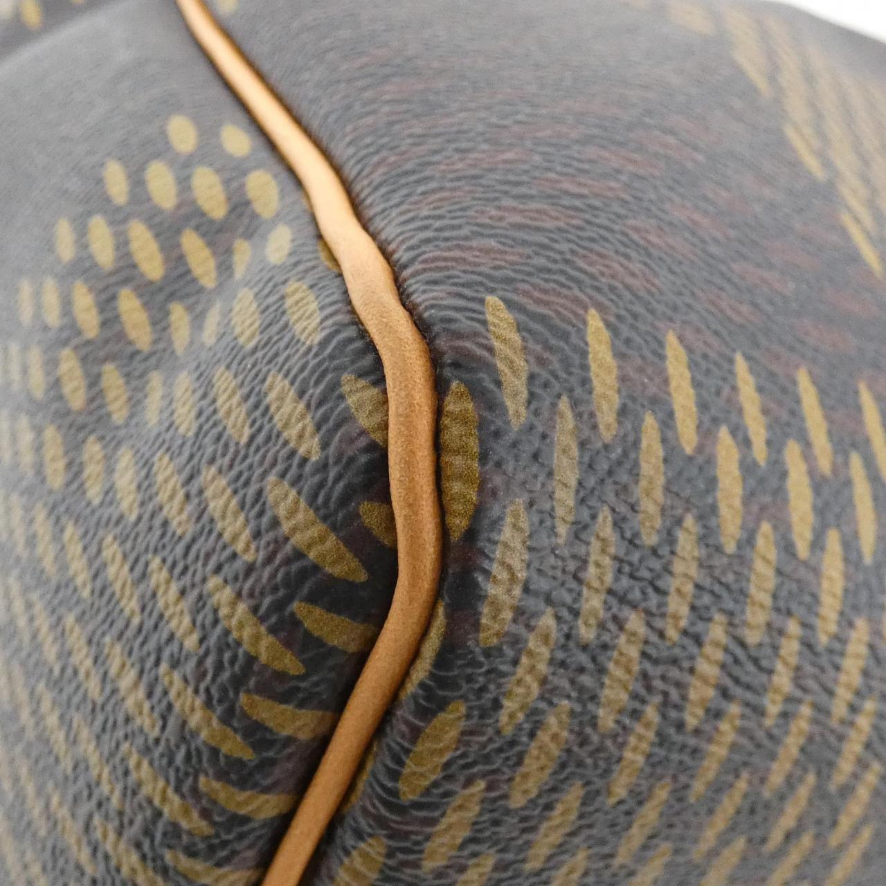 ルイヴィトン ダミエ ジャイアント(LVスクエアード) キーポル バンドリエール 50cm N40360 ボストンバッグ