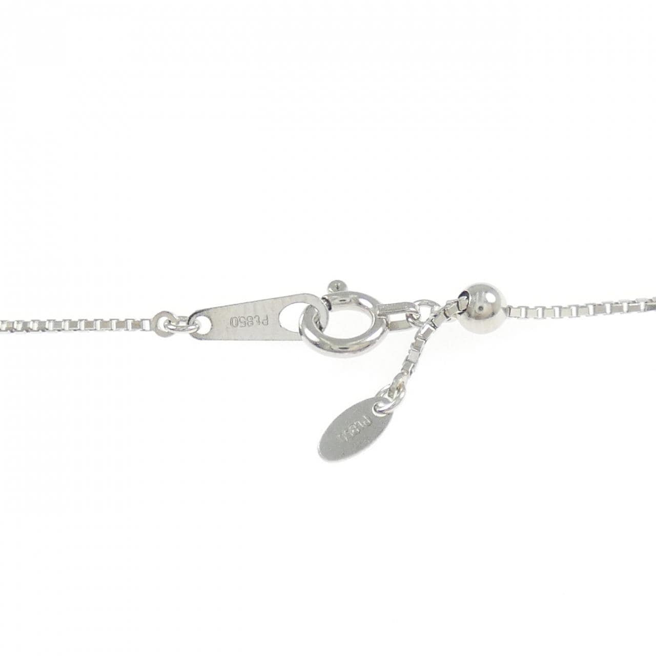 PT900/PT850 エメラルド ネックレス 5.07CT