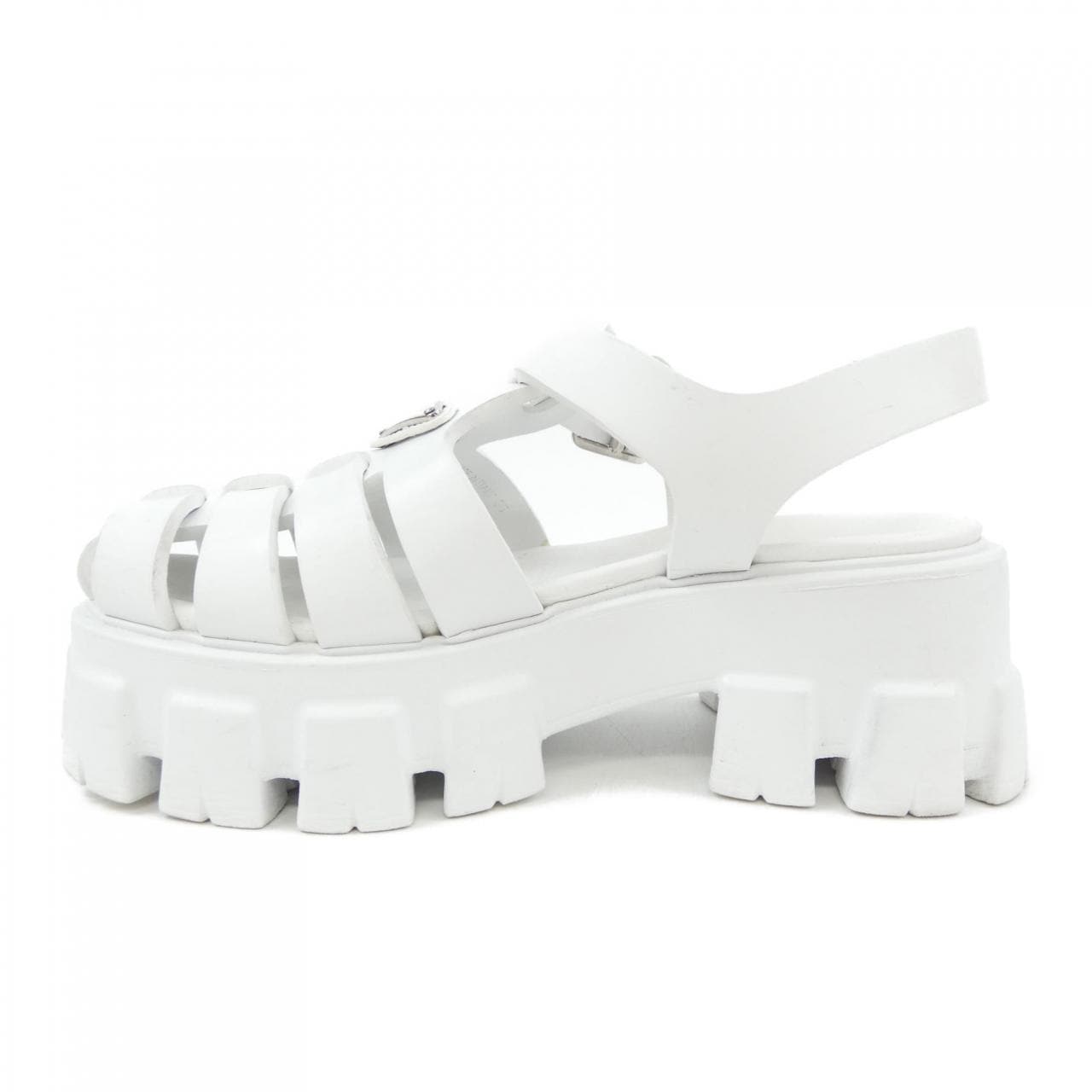プラダ PRADA トライアングルロゴ モノリス 1X853M フォームラバー サンダル