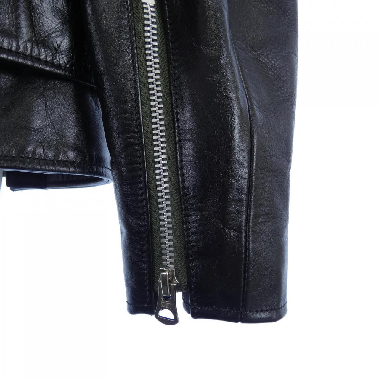 SACAI Leather Riders Jacket