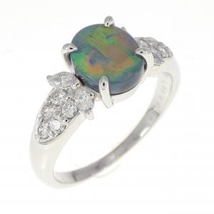 black OPAL ring