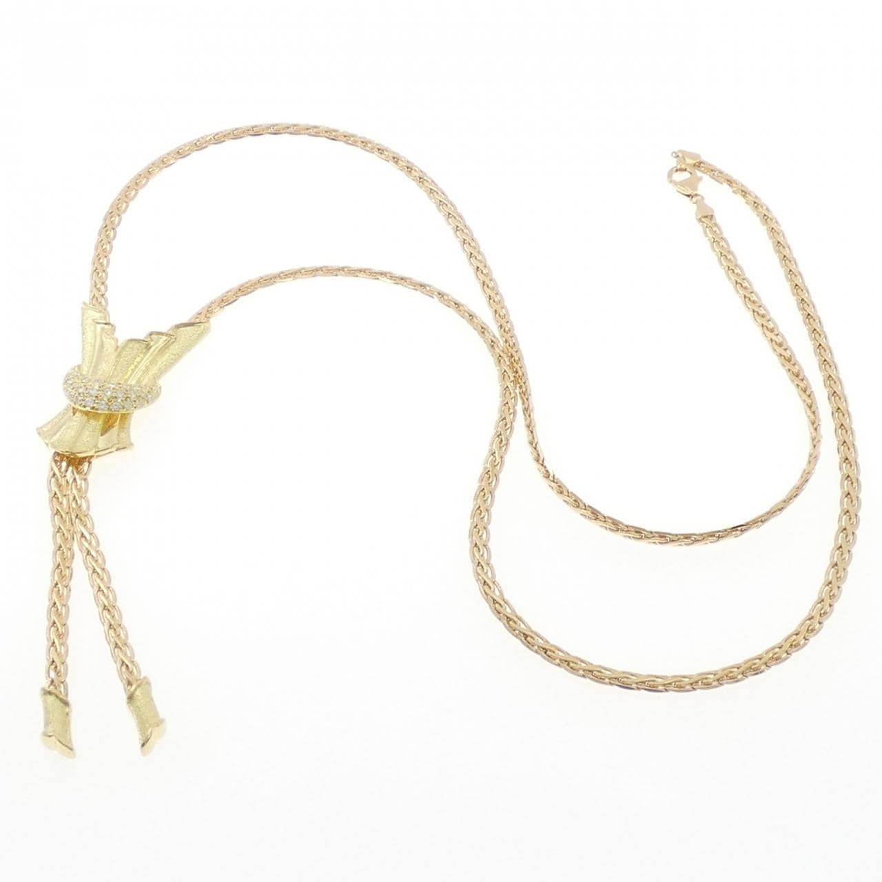 ジュネ ダイヤモンド ネックレス 0.57CT