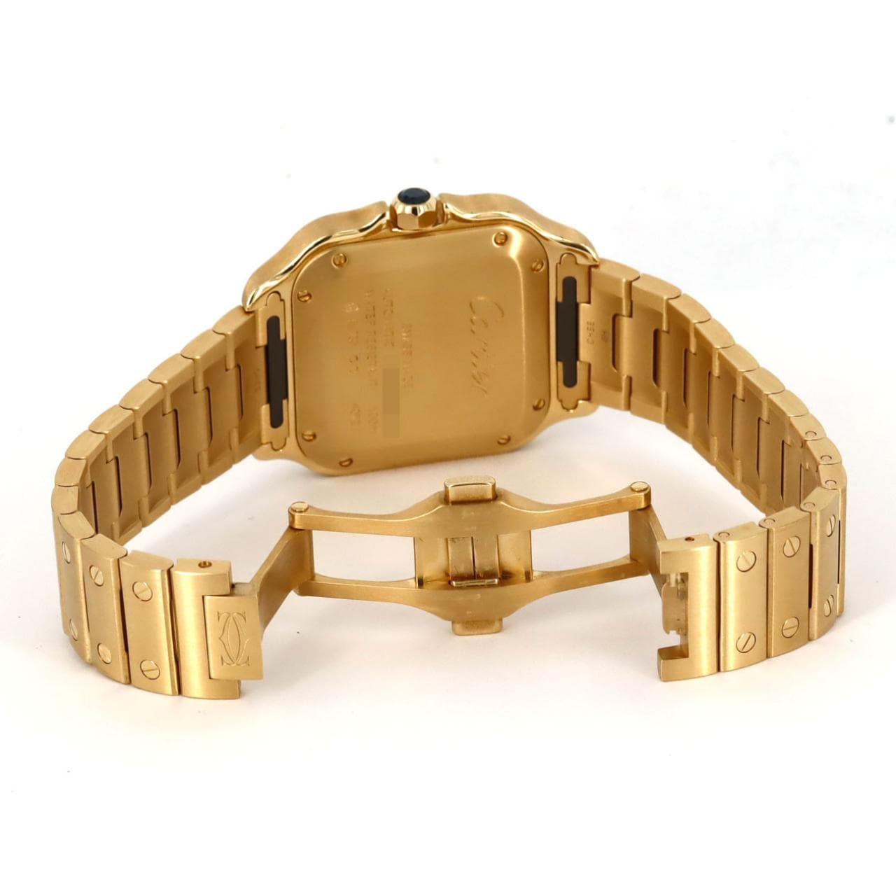 カルティエ サントス ドゥ カルティエMM YG WGSA0030 YG 自動巻