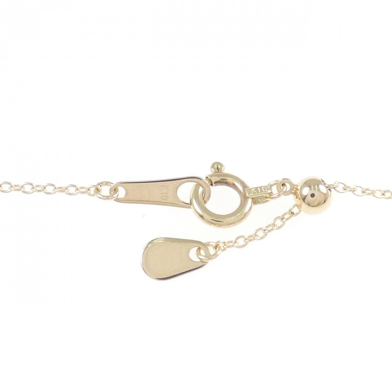 【リメイク】K10YG ダイヤモンド ネックレス 0.30CT