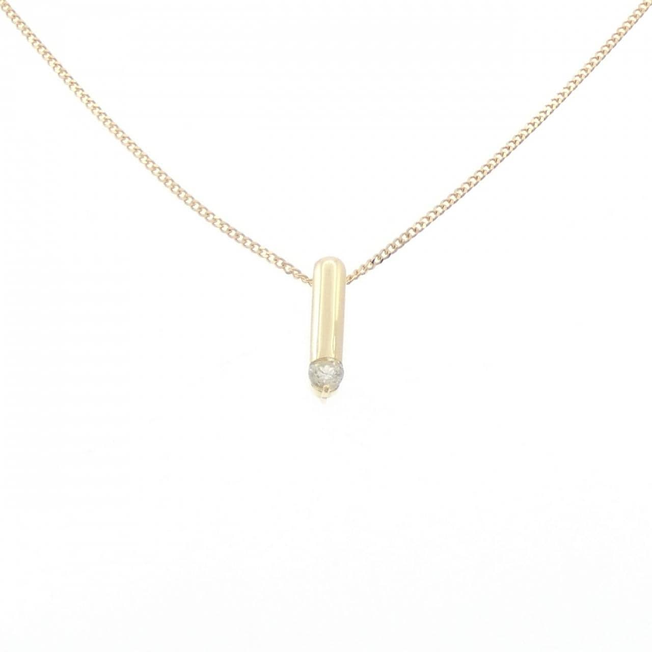 K18YG Diamond necklace