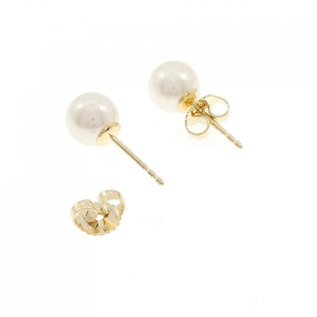 ティファニー アコヤパール ピアス 7.5mm