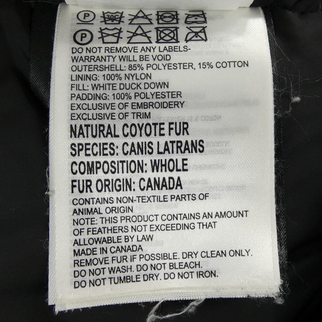 カナダグース CANADA GOOSE 7967JLR LABRADOR ラブラドール ダウンジャケット