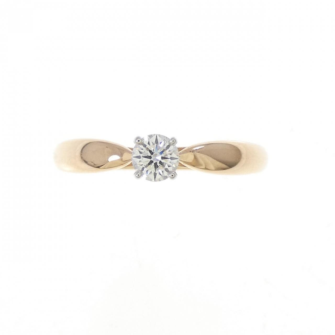 ティファニー ハーモニー リング 0.20CT H VS1 3EXT