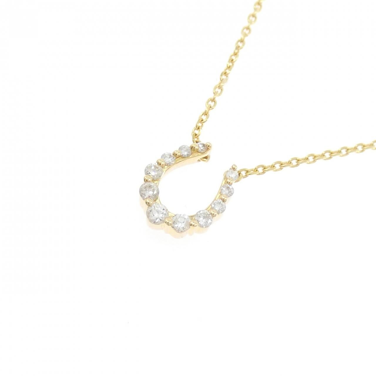 ヴァンドーム ダイヤモンド ネックレス 0.11CT