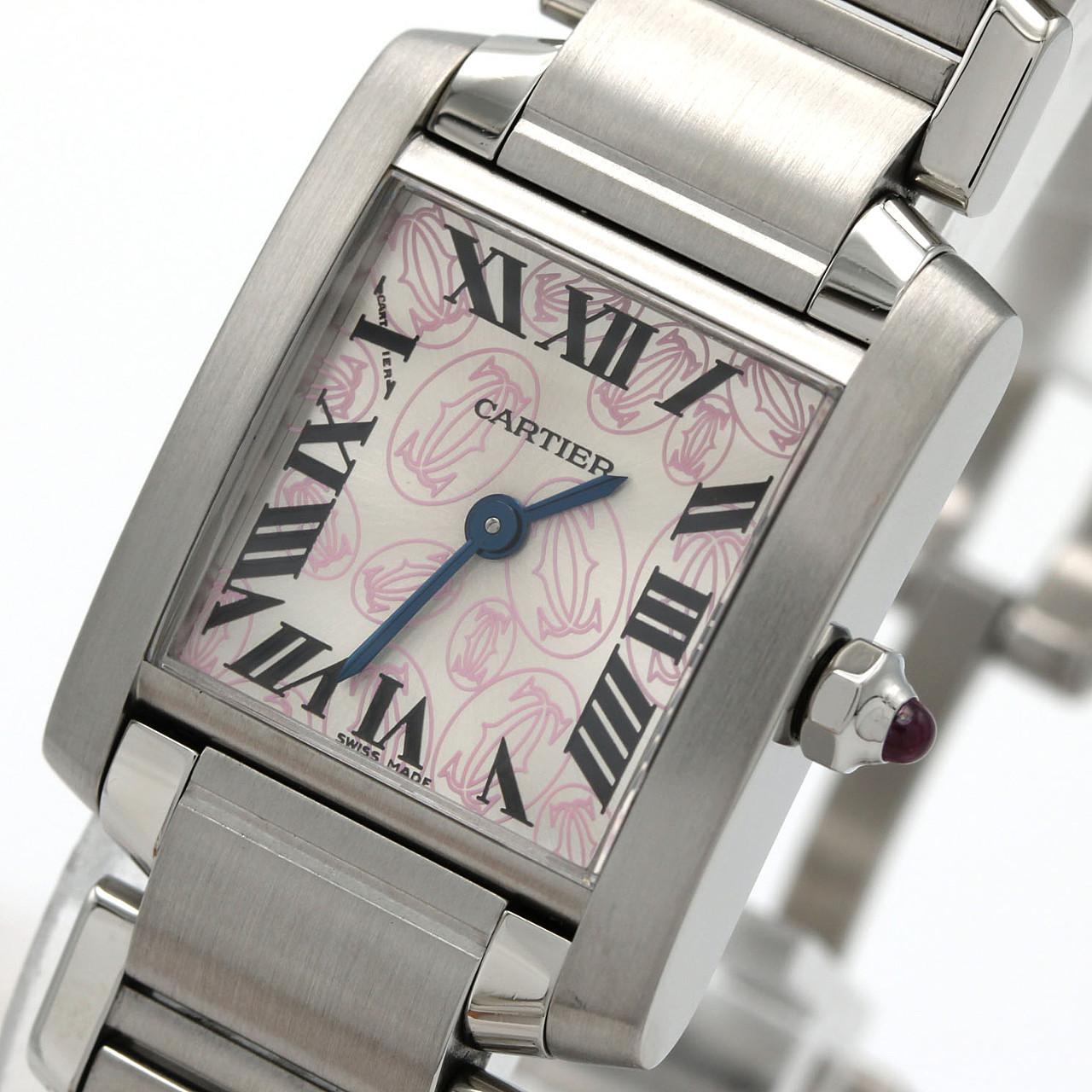 カルティエ タンクフランセーズSM･2006X'mas LIMITED W51031Q3 SS クォーツ