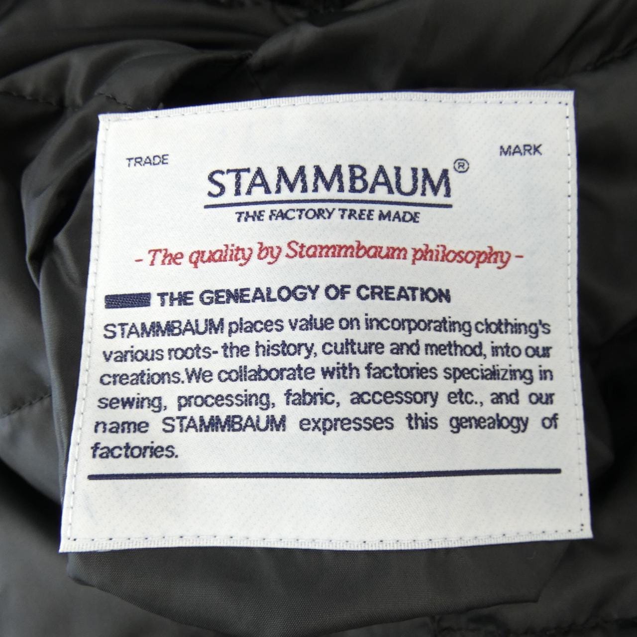 STAMMBAUM down jacket